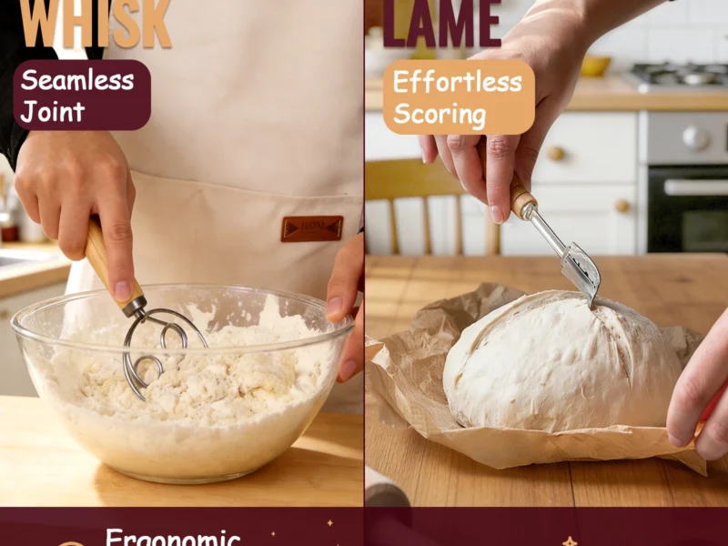 sourdough starter kit (striped grey+striped khaki)