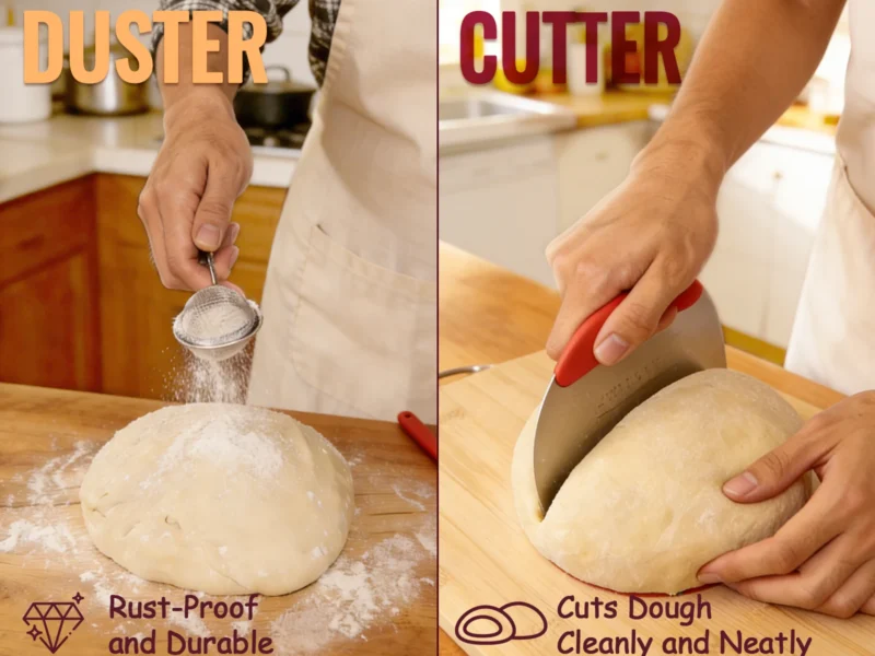 sourdough starter kit (striped grey+striped khaki)